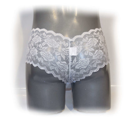 Lace briefs for him, ruffled briefs