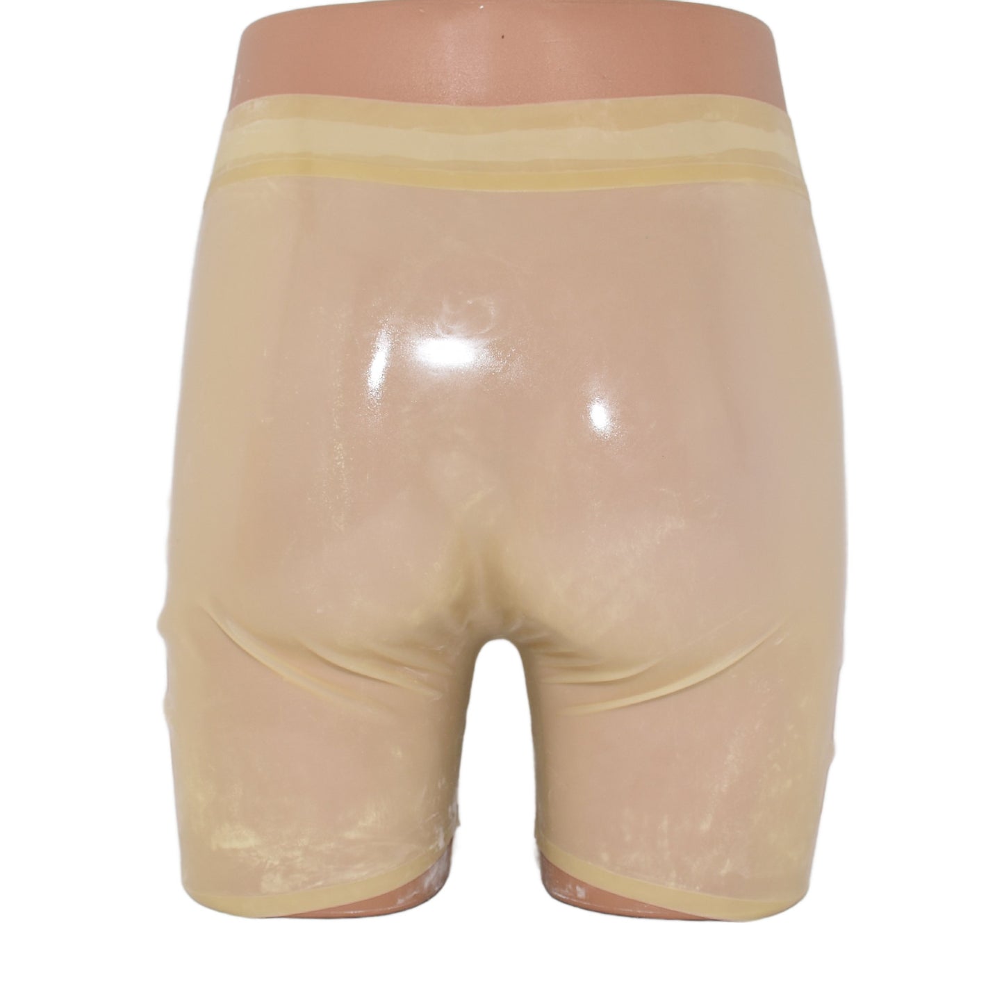 Latex Shorts mit Cockring