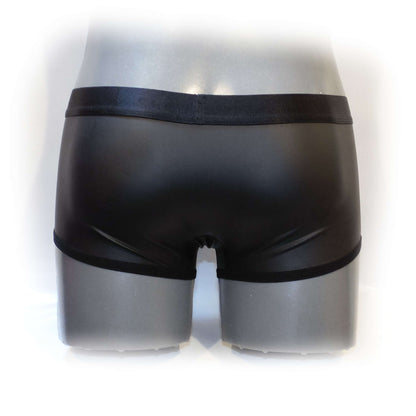 BLACK STYLE COVER BOXER OUVERT Leather