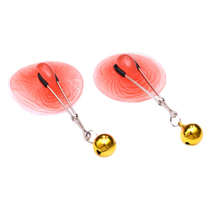 Nipple clamps with gold balls