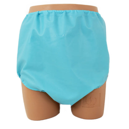 Latex Shorts mit Druckknöpfen an der Seite