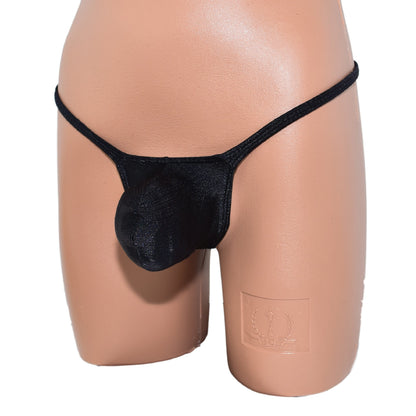Mens thong bulge pouch unicolor