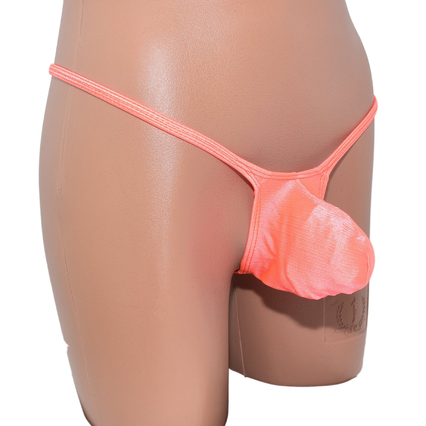 Mens thong bulge pouch unicolor