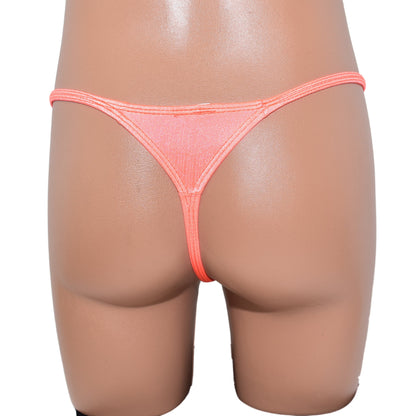 Mens thong bulge pouch unicolor