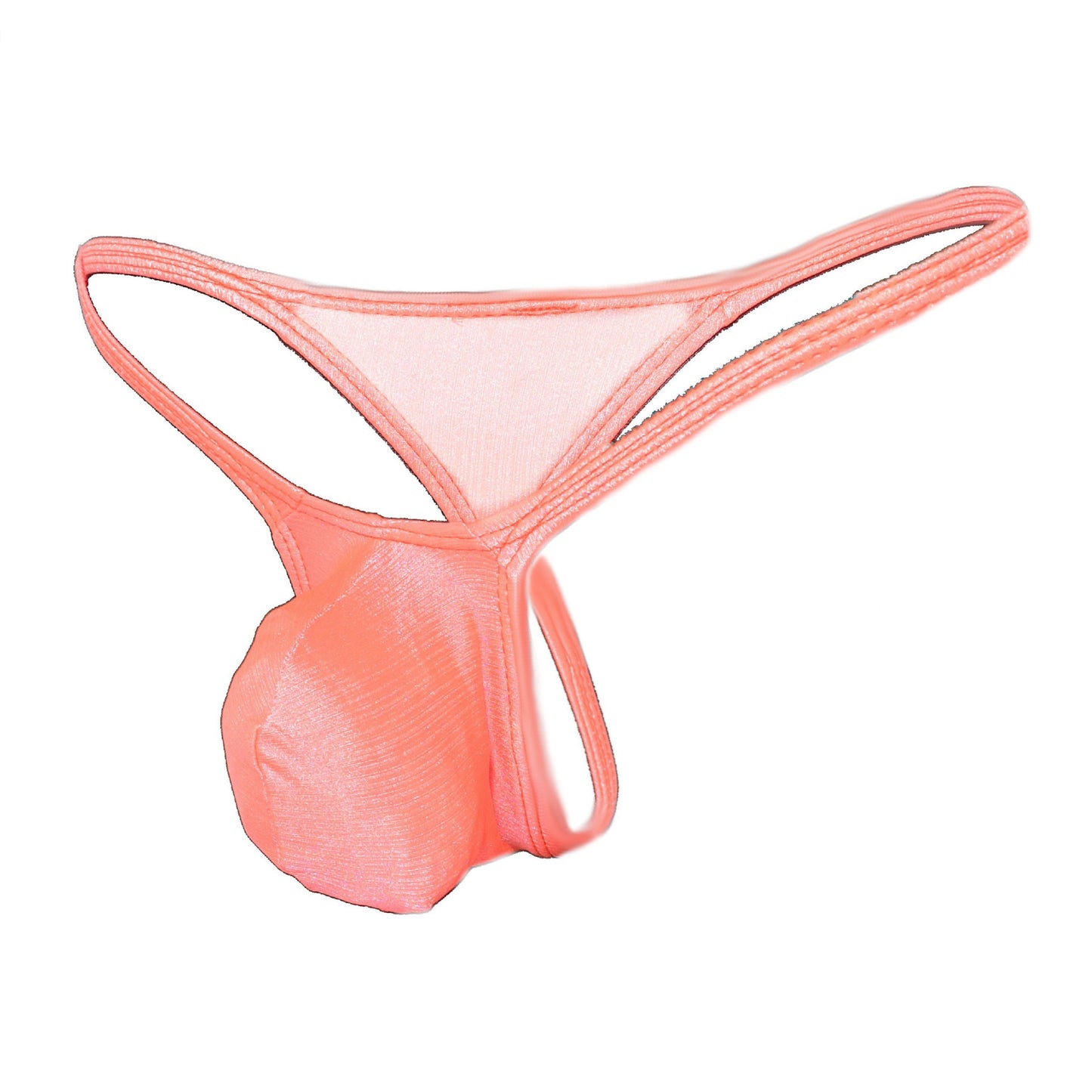Mens thong bulge pouch unicolor
