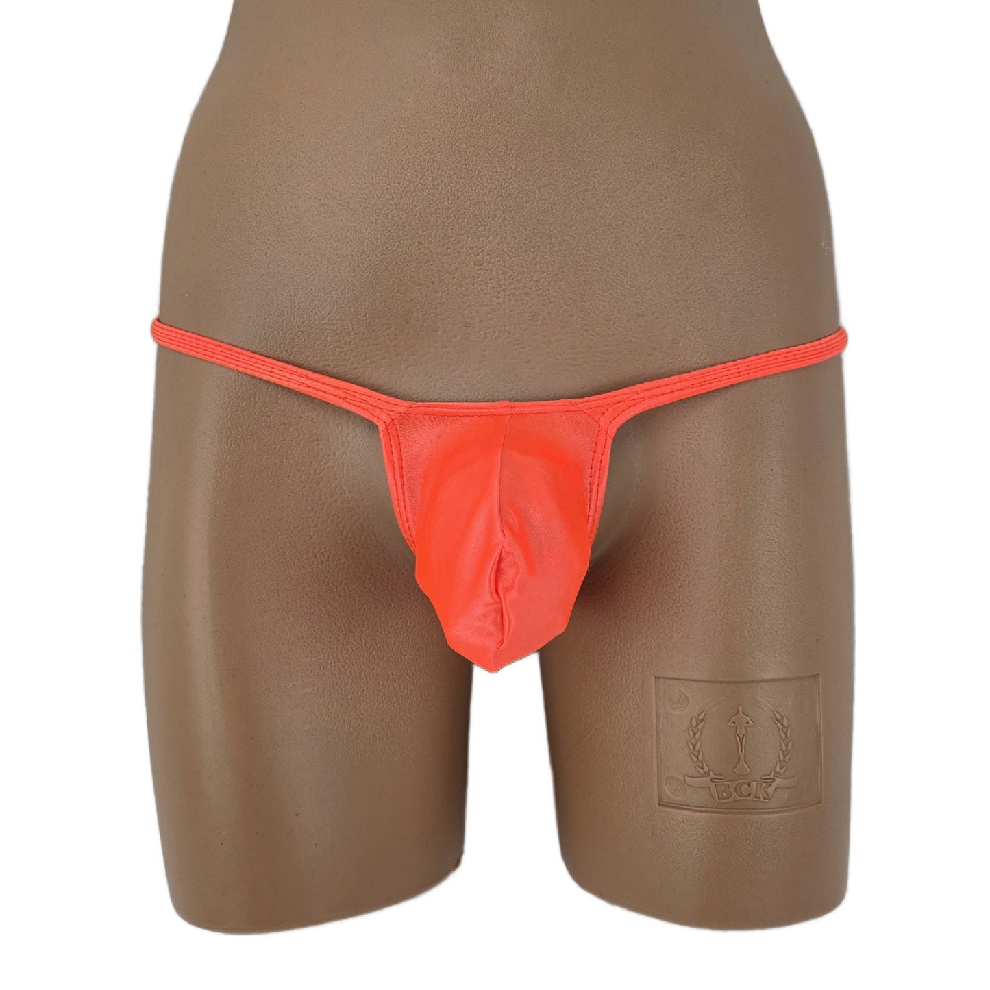 Mens thong bulge pouch unicolor