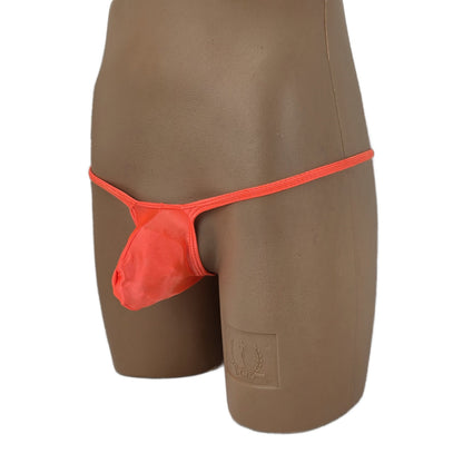 Mens thong bulge pouch unicolor