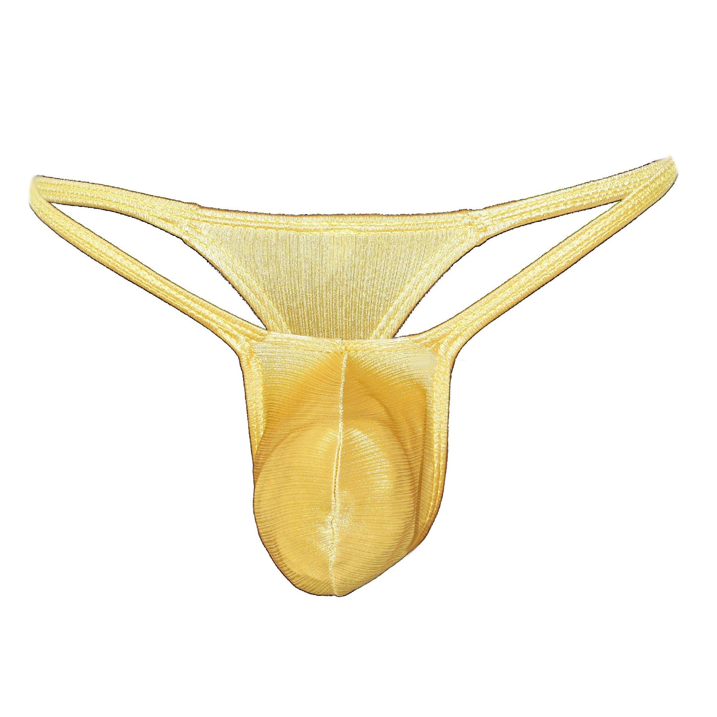 Mens thong bulge pouch unicolor