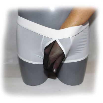 Sexy Boxer for man Boxer mit transparennt Einsatz vorne