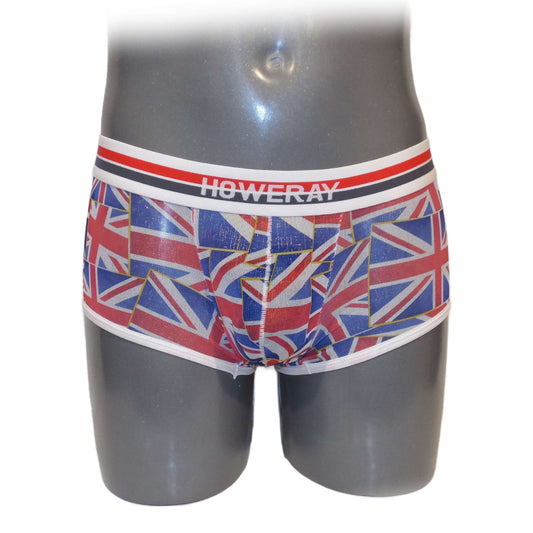 Mens Pants bulge pouch Slip Union Jack