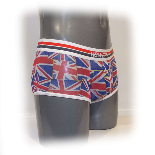 Mens Pants bulge pouch Slip Union Jack