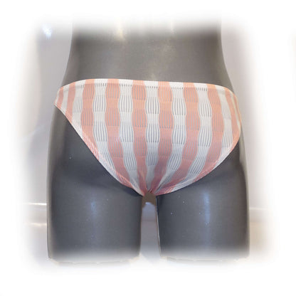 Men's briefs bulge pouch brief stripes