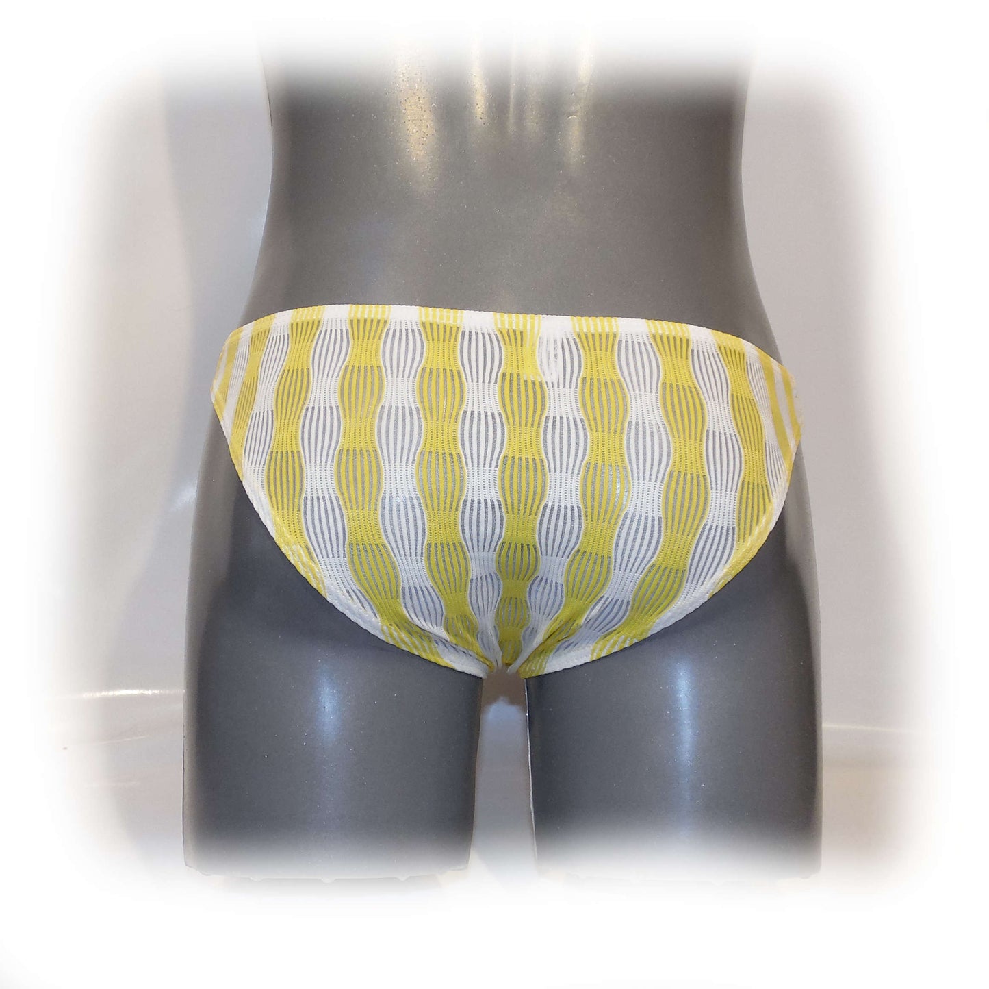 Mens Slips bulge pouch Slip Streifen