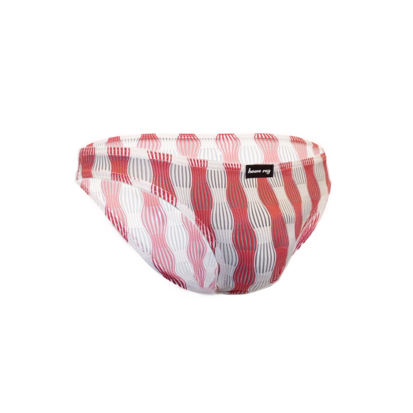 Mens Slips bulge pouch Slip Streifen