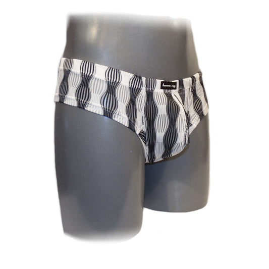 Mens Pants bulge pouch Pants Streifen