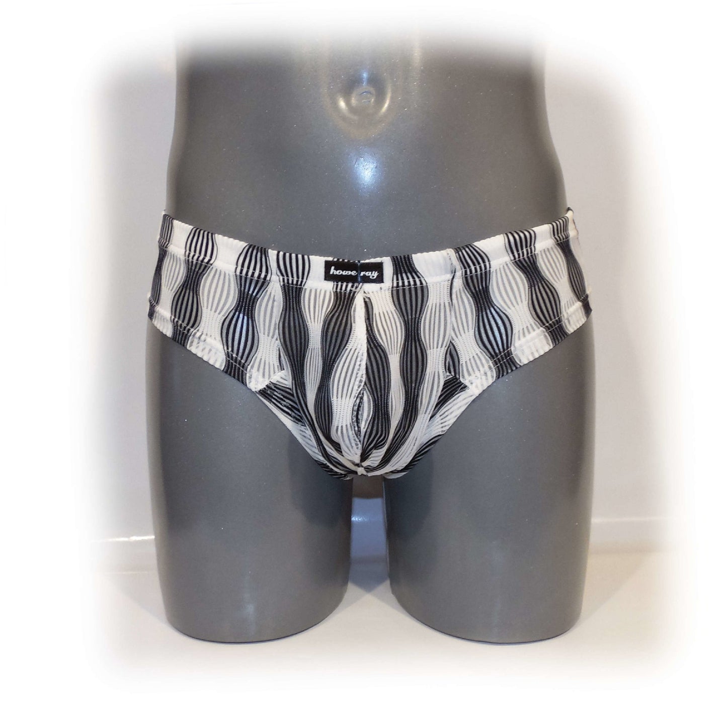 Mens Pants bulge pouch Pants Streifen