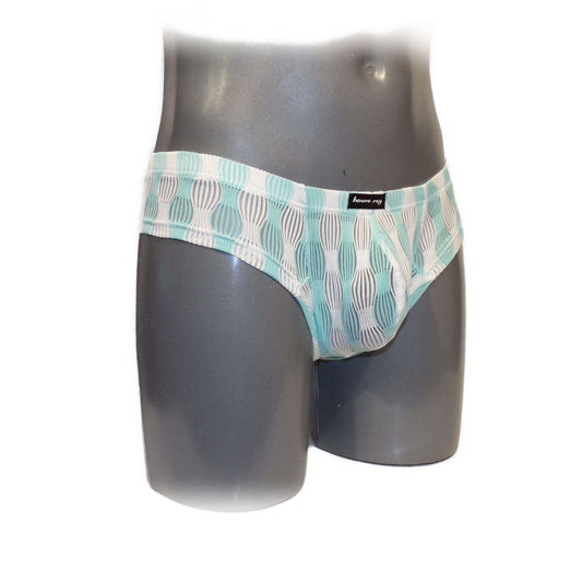 Mens Pants bulge pouch Pants Streifen