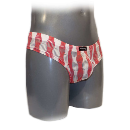 Mens Pants bulge pouch Pants Streifen