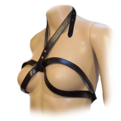 Large O-Ring Adjustable Collar-Breast Harness