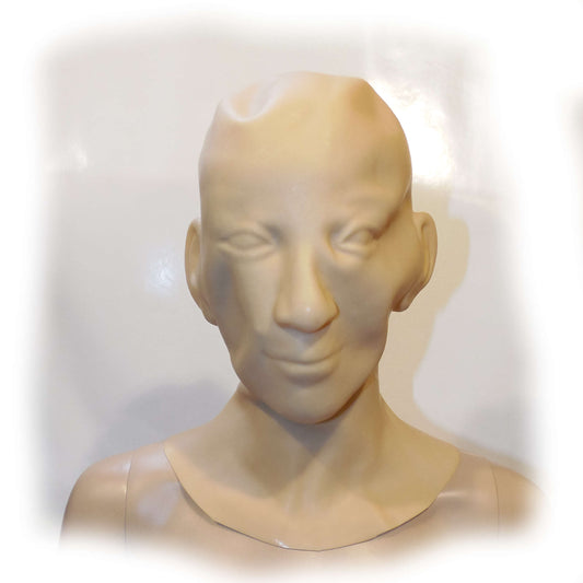 Latex Human Mask Women 0,4 mm
