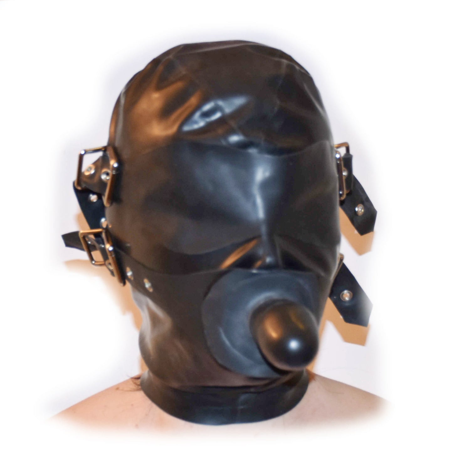 Latex Mask Mouth and Eyes Gags