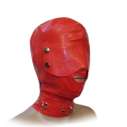 Latex Maske mit Augenklappe Gr. M