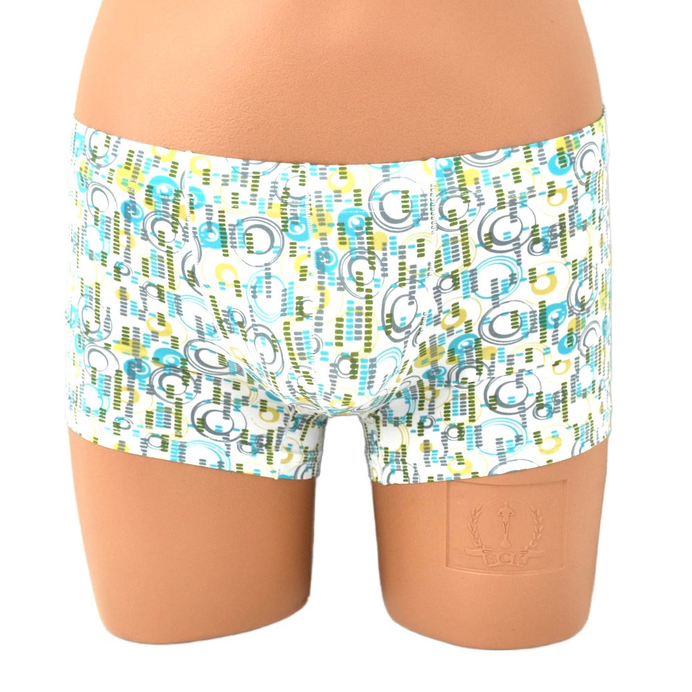Fashionably printed boxer shorts