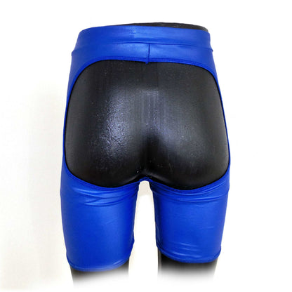 Herren PU Lederhose Pofrei