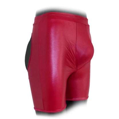Herren PU Lederhose Pofrei
