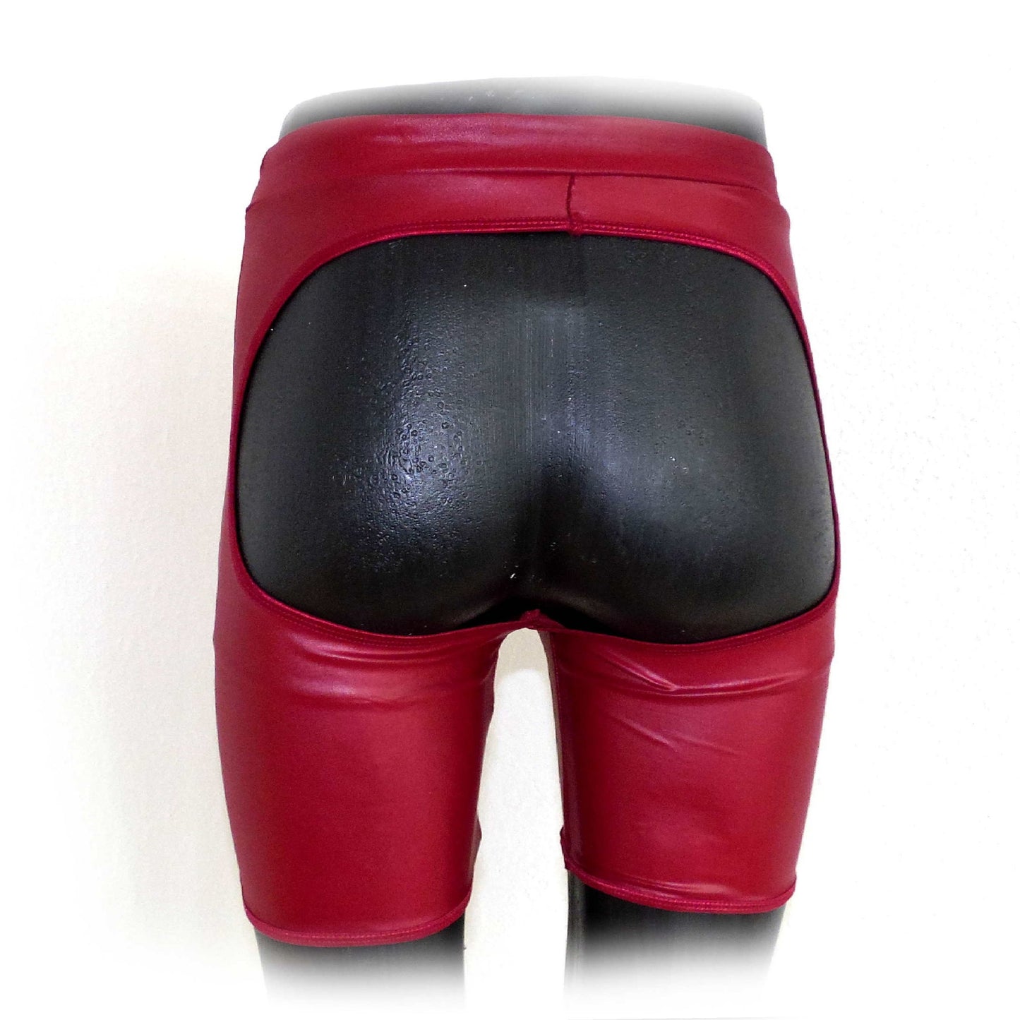 Herren PU Lederhose Pofrei