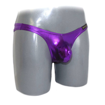 Slip Men glänzed metalic Look