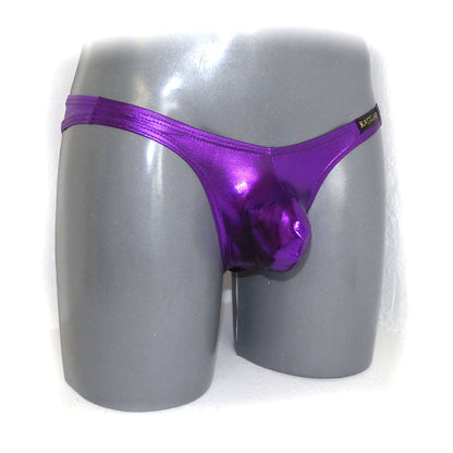 Slip Men glänzed metalic Look