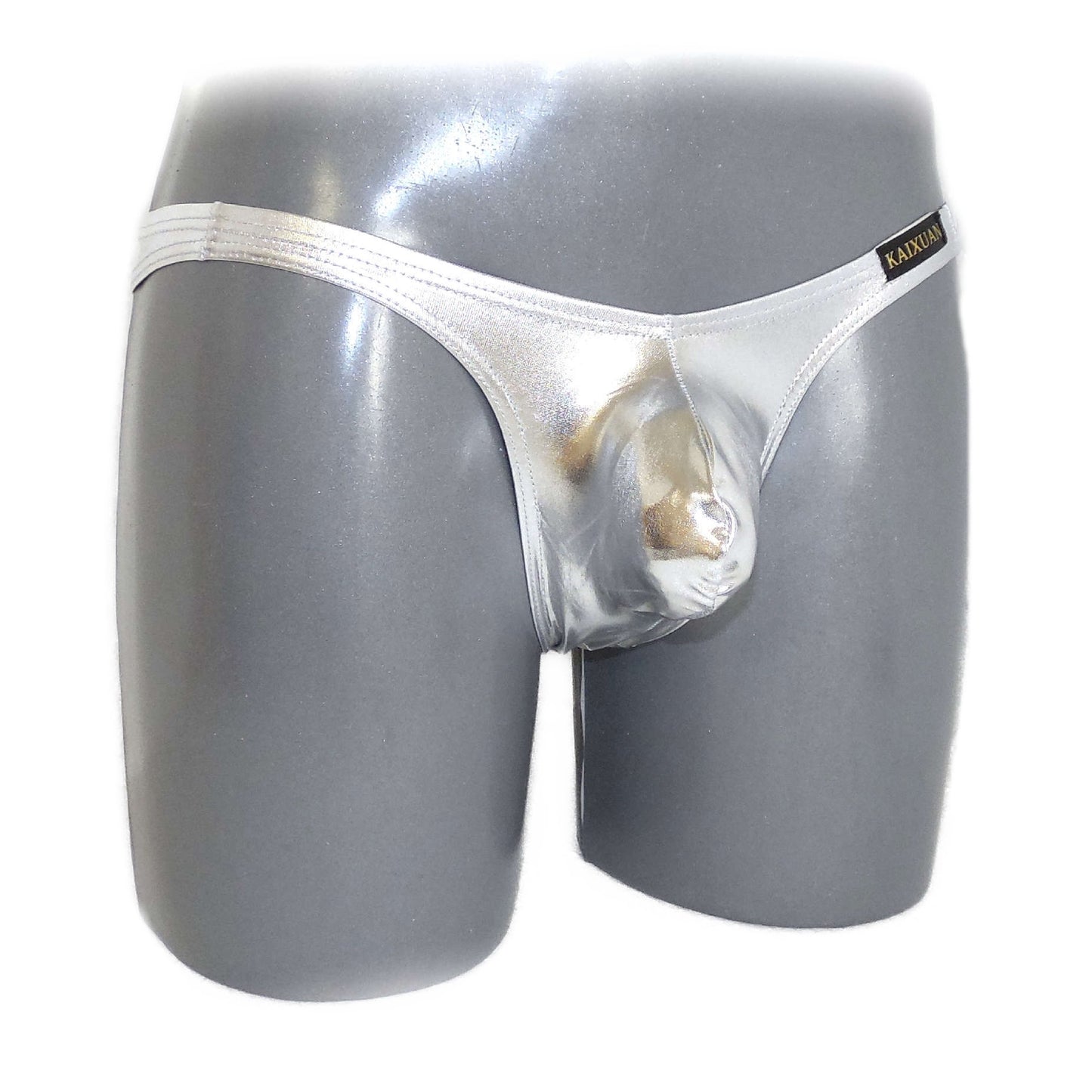 Slip Men glänzed metalic Look