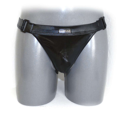Metallic Bulge Pouch Men Jocks