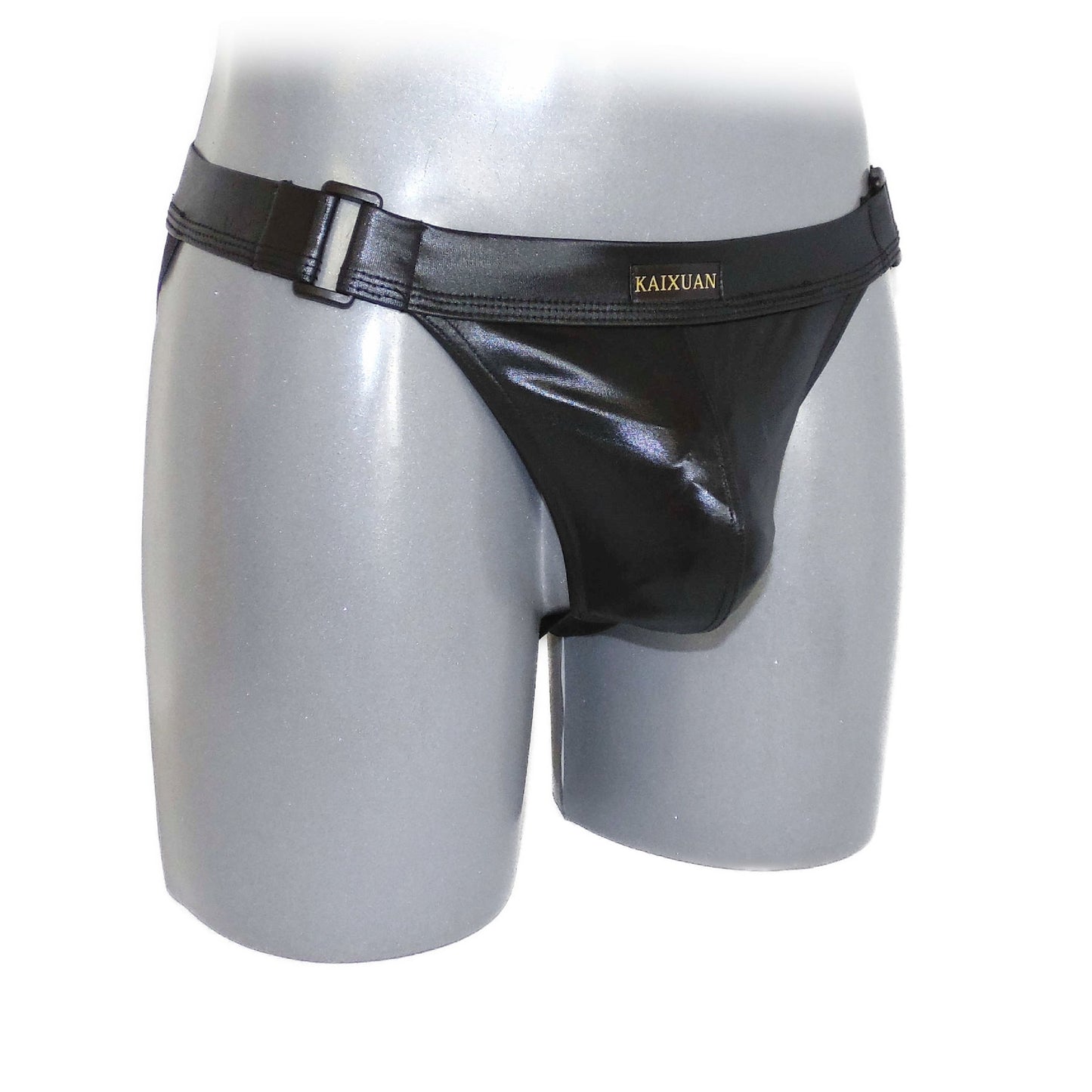 Metallic Bulge Pouch Men Jocks