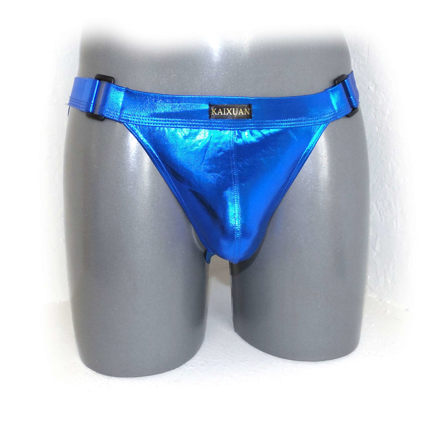 Metallic Bulge Pouch Men Jocks