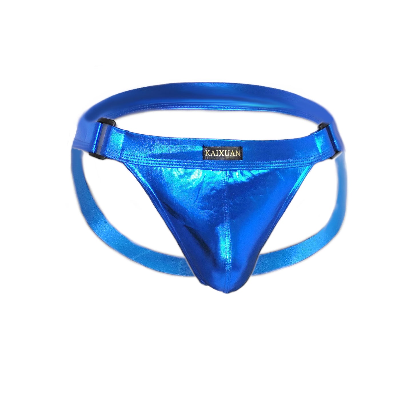 Metallic Bulge Pouch Men Jocks