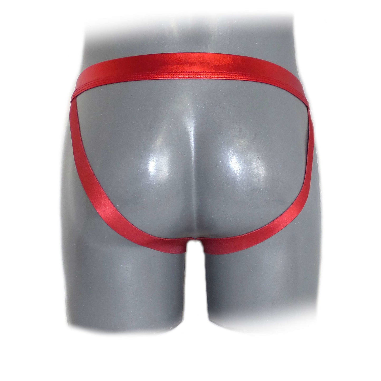 Metallic Bulge Pouch Men Jocks
