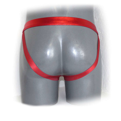 Metallic Bulge Pouch Men Jocks