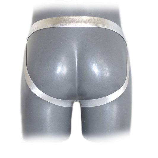 Metallic Bulge Pouch Men Jocks