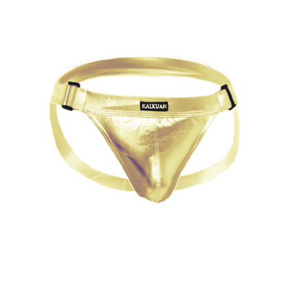 Metallic Bulge Pouch Men Jocks