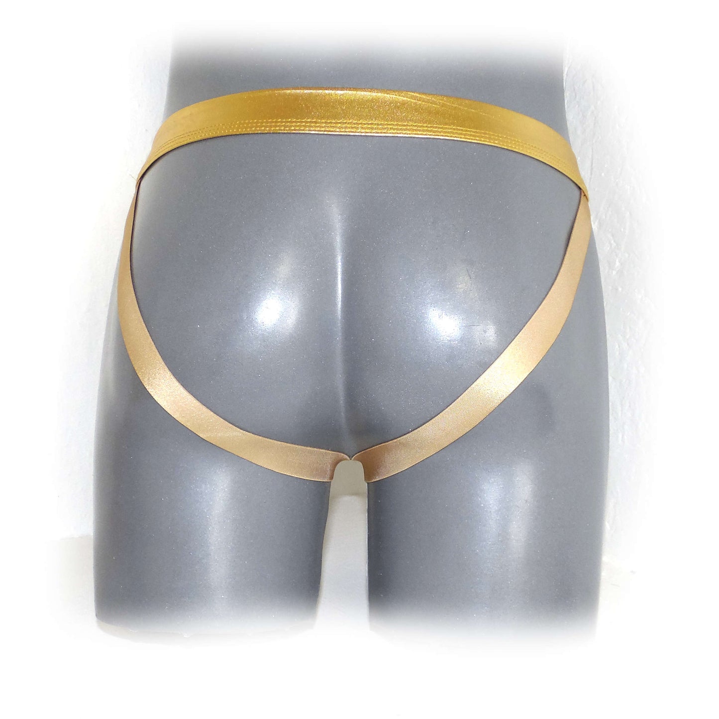 Metallic Bulge Pouch Men Jocks