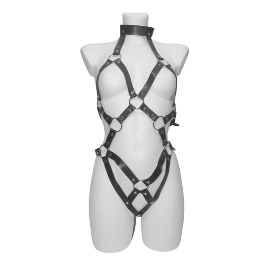 Bondage Harness Riemenbody Lederbody