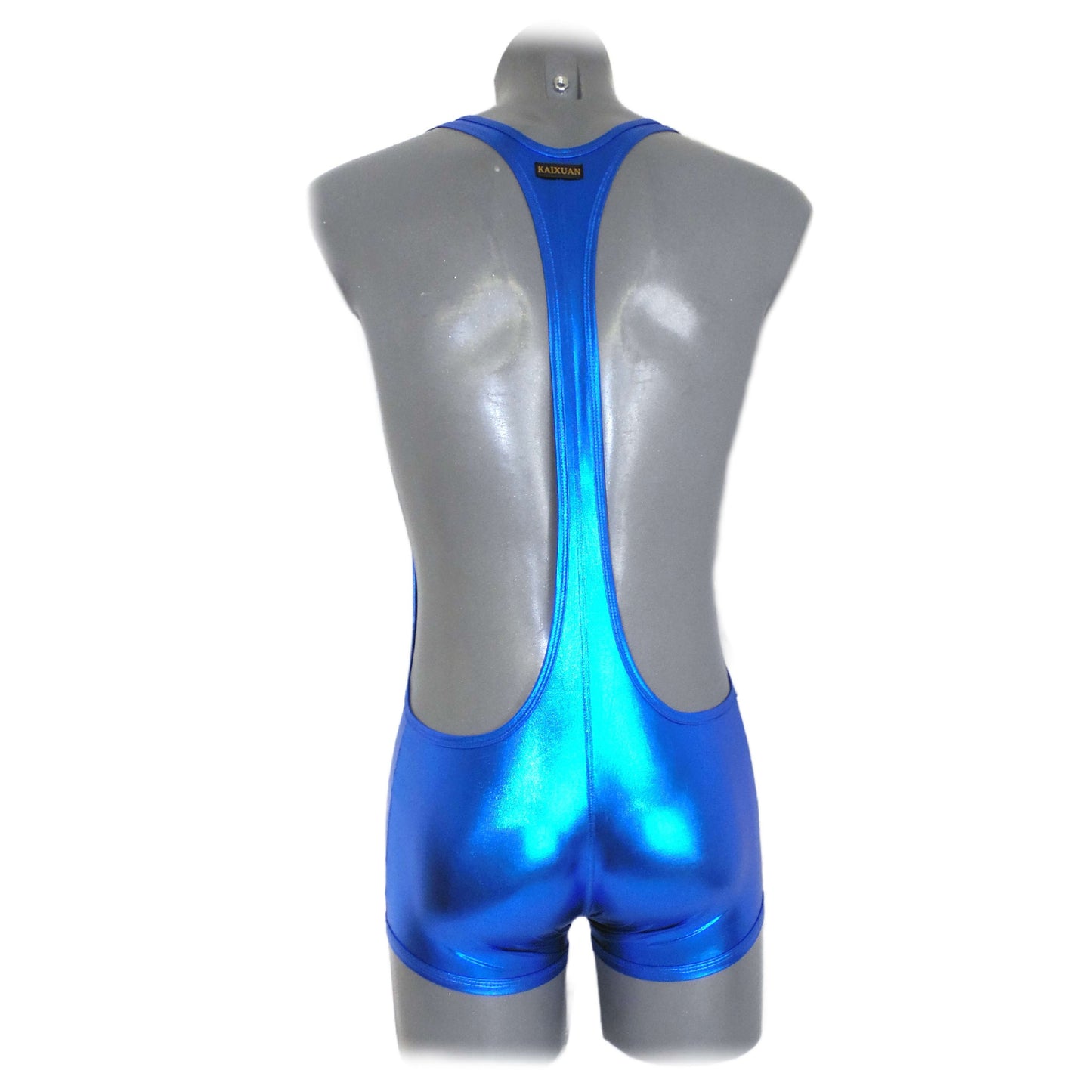 Metallic Bulge Pouch Body Men Body glänzed metalic Look