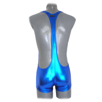 Metallic Bulge Pouch Body Men Body glänzed metalic Look