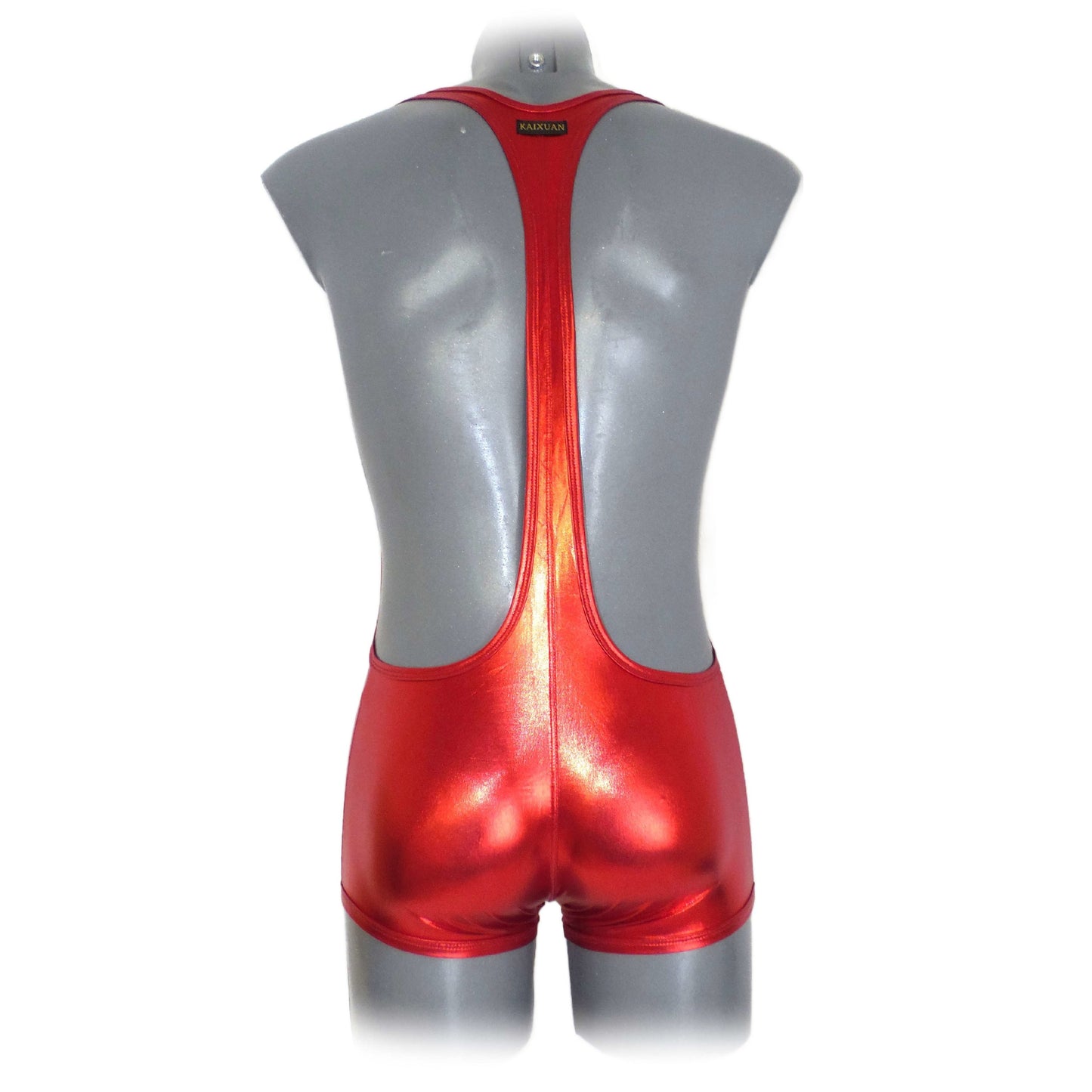 Metallic Bulge Pouch Body Men