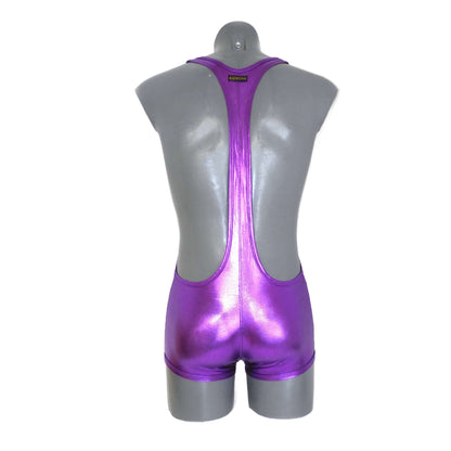 Metallic Bulge Pouch Body Men