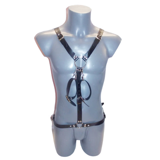 Bondage Harness Riemenbody Lederbody 285