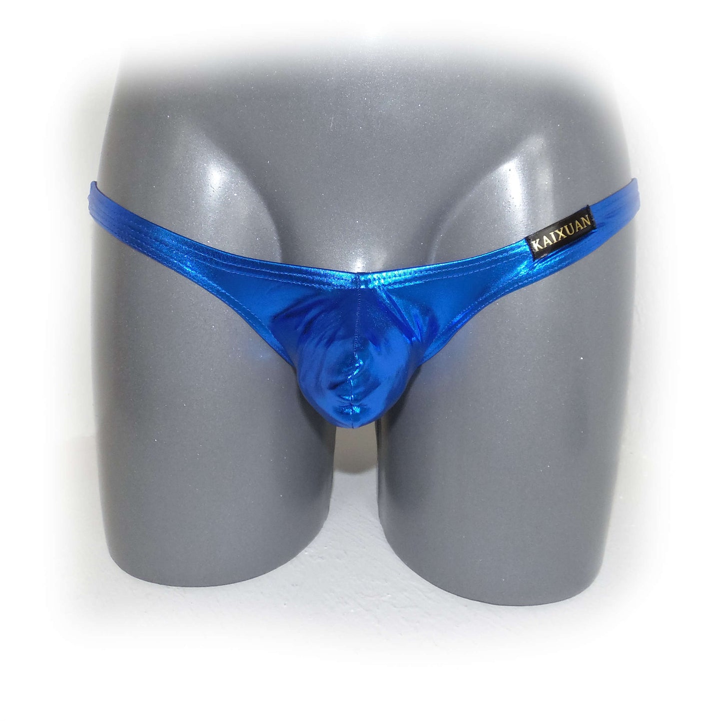 Metallic Bulge Pouch String Men