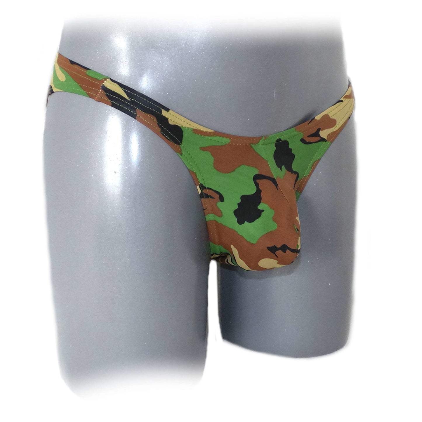 Fashion Mens Briefs Underwear Bulge Youthful Camouflage